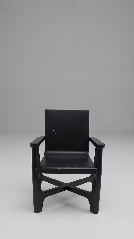Minimalist Black Chair