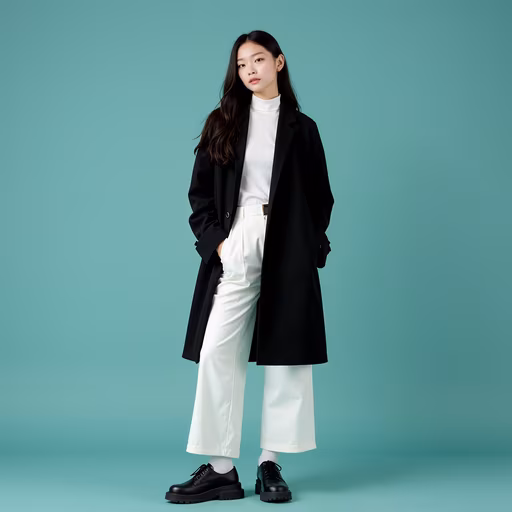 Minimalist Fashion Portrait