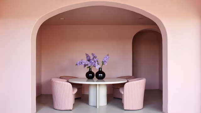 Pink Archway Dining
