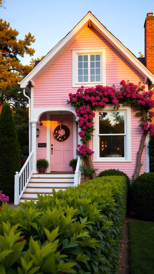Pink Cottage Serenity