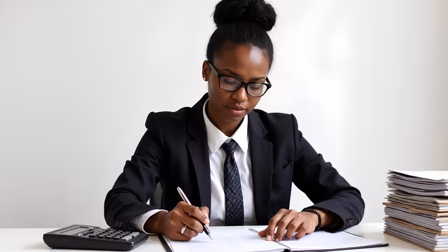Professional Woman Working
