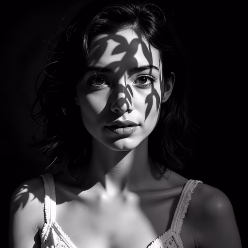 Shadow Play Portrait