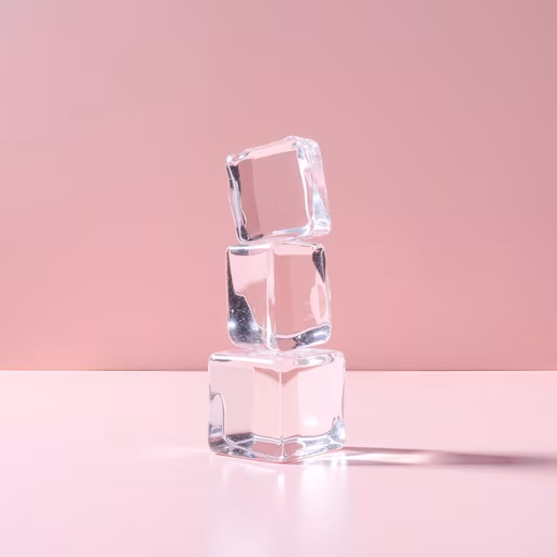 Stacked Ice Cubes
