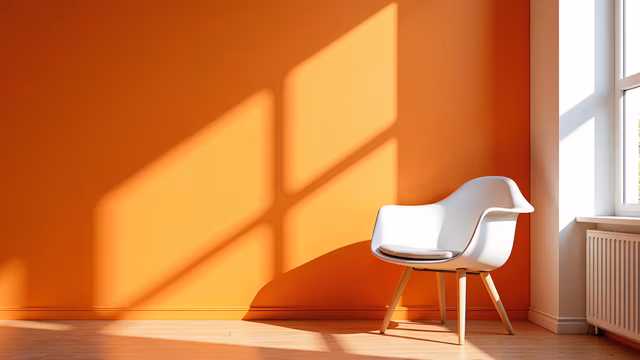Sunlit Chair Illustration