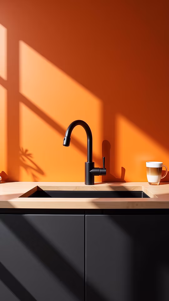 Sunlit Kitchen Sink