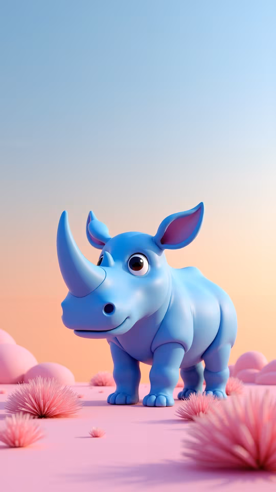Cartoon Rhino