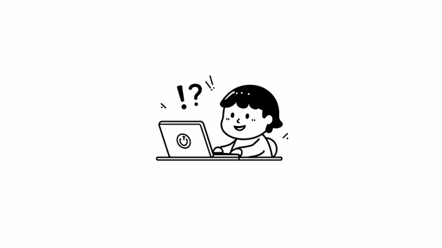 Confused Kid Illustration