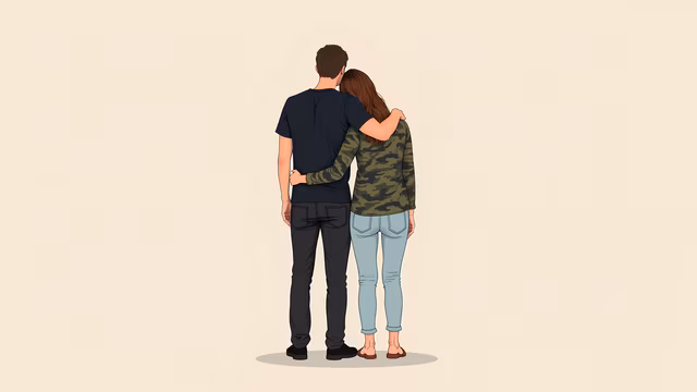 Couple Embrace