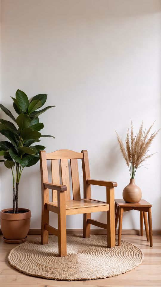 Cozy Wooden Chair