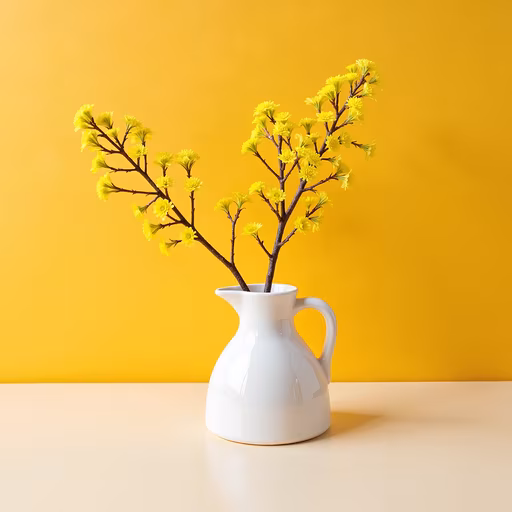 Flowers in a Pitcher