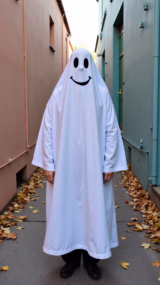 Ghostly Smiley Face