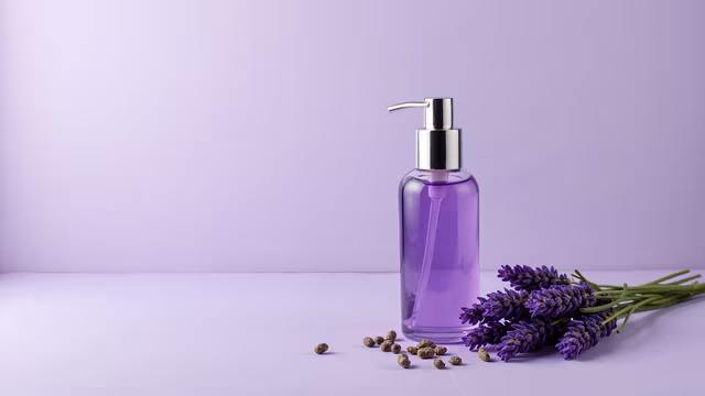 Lavender Soap Dispenser