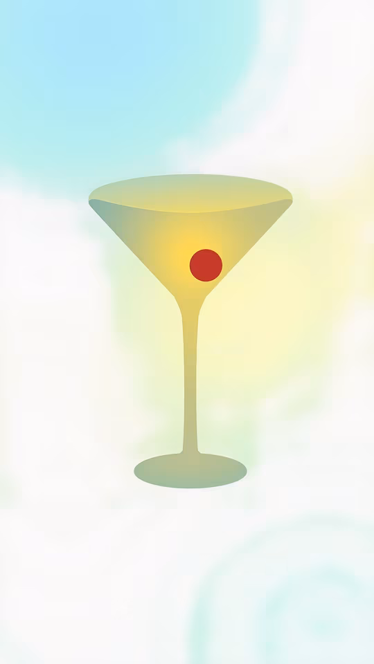 Martini Illustration
