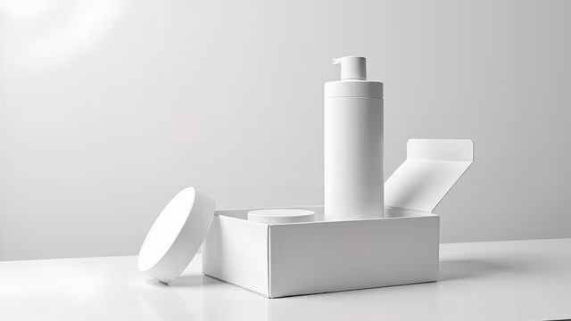 Minimalist White Bottle Set
