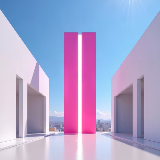 Pink Pillars