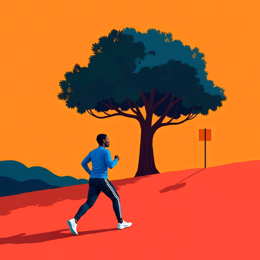 Running Under the Tree