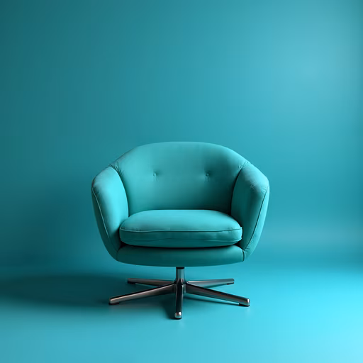Teal Chair