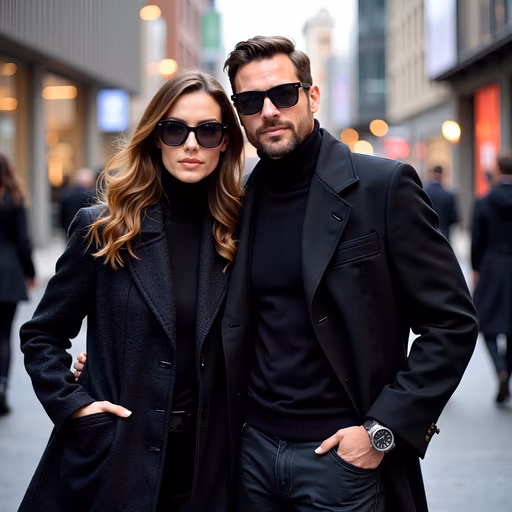 Urban Chic Couple