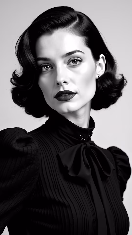 Vintage Glamour Portrait