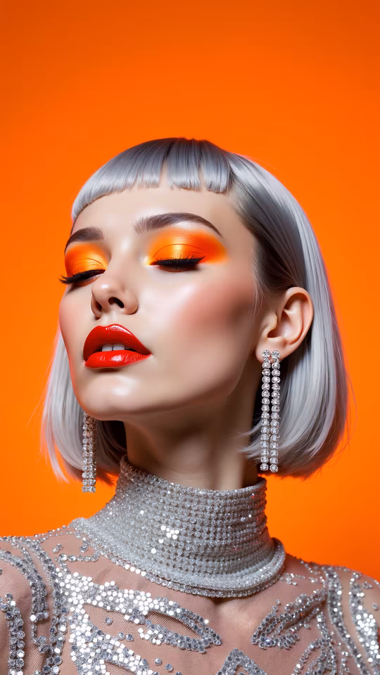 Vivid Glamour Portrait