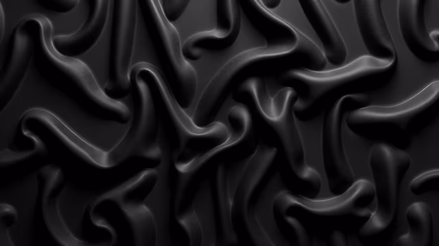 Abstract Black Waves