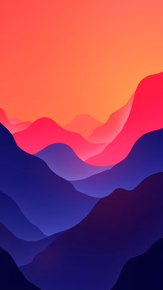 Abstract Landscape Illustration