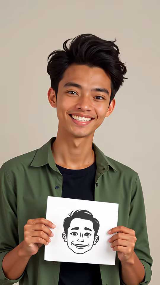 Cartoon Self-Portrait