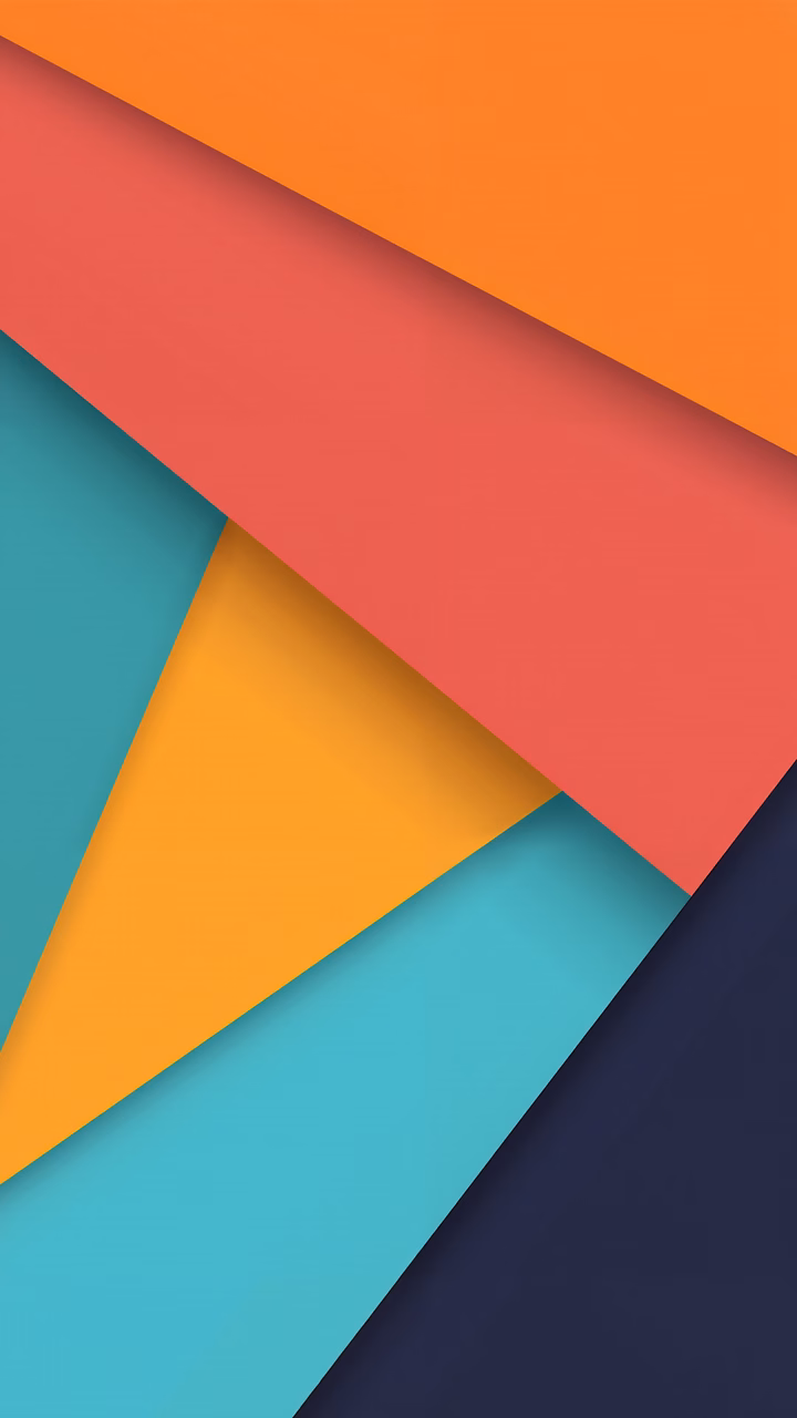 Vibrant geometric shapes in bold colors create a modern and energetic abstract artwork.