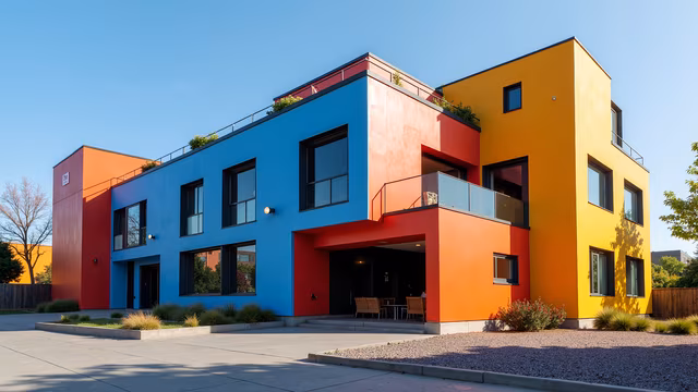 Colorful Modern Building
