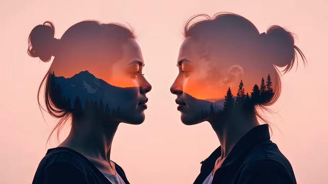Double Exposure Portraits