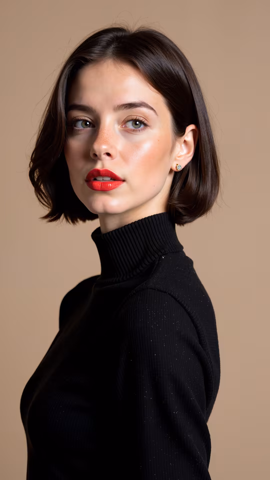 Elegant Profile Portrait