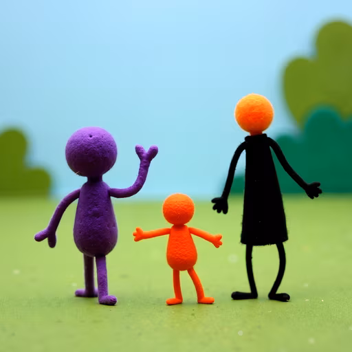 Felt Figures Family