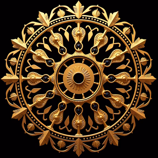 Golden Mandala