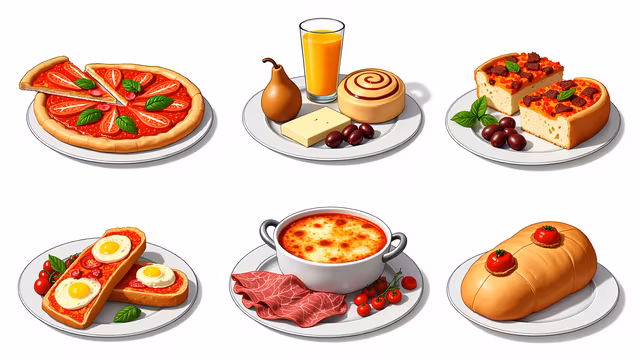 Illustrative Italian Cuisine