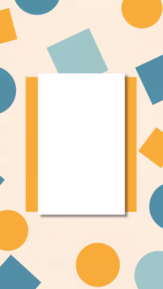 Minimalist Geometric Frame