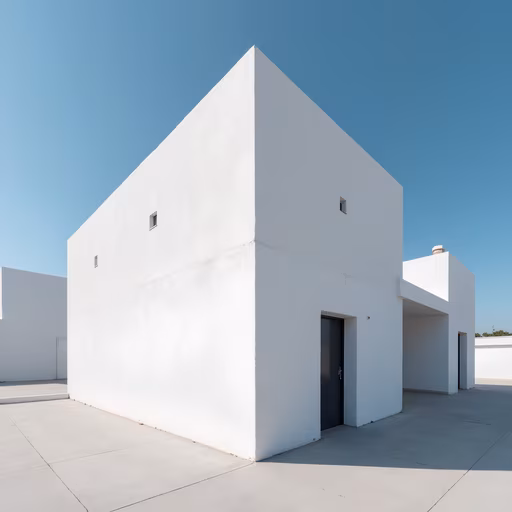 Minimalist White House