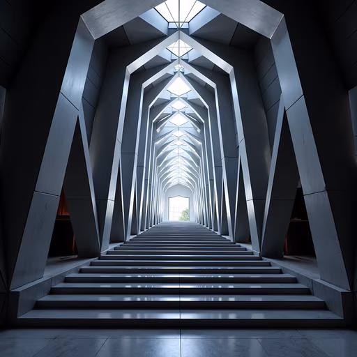 Modern Architectural Corridor
