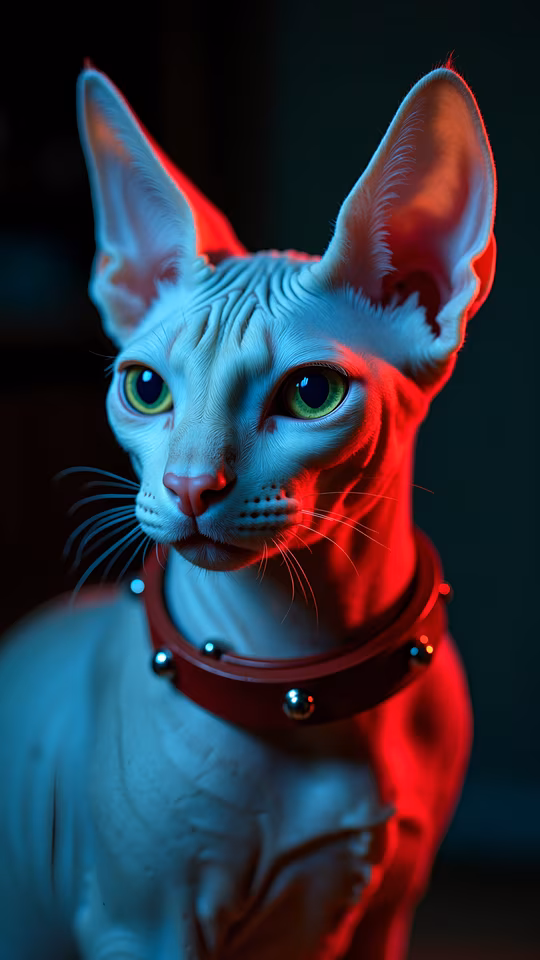 Neon Sphynx
