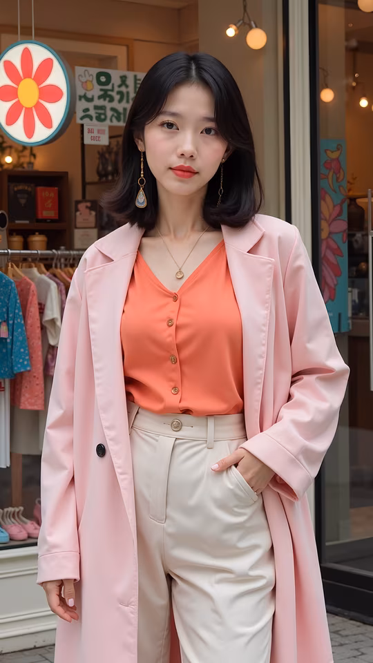 Pastel Pink Coat