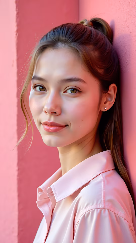 Pink Portrait