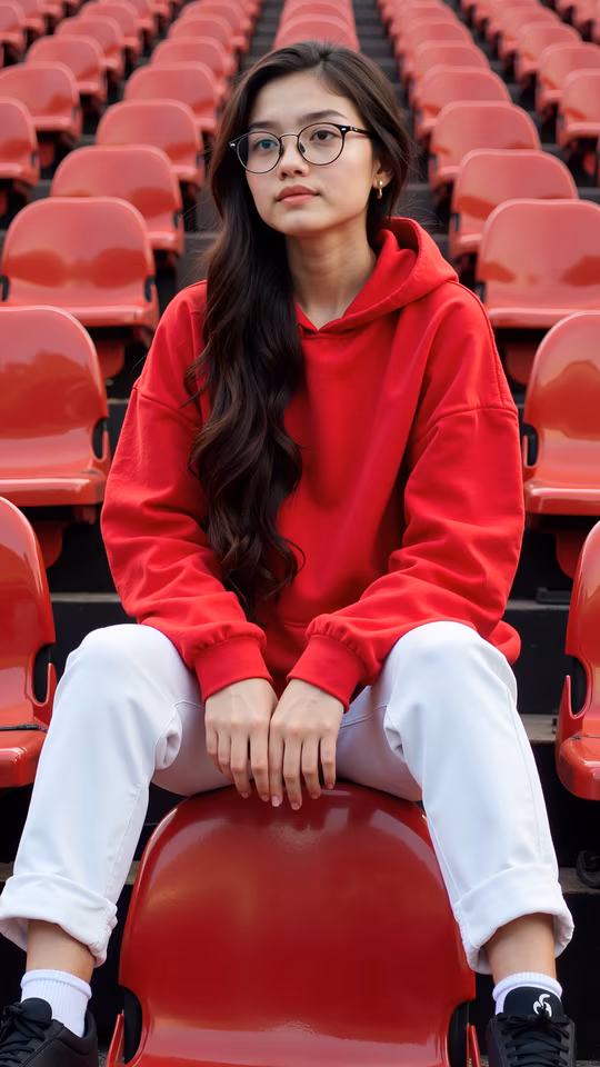 Red Hoodie Stadium