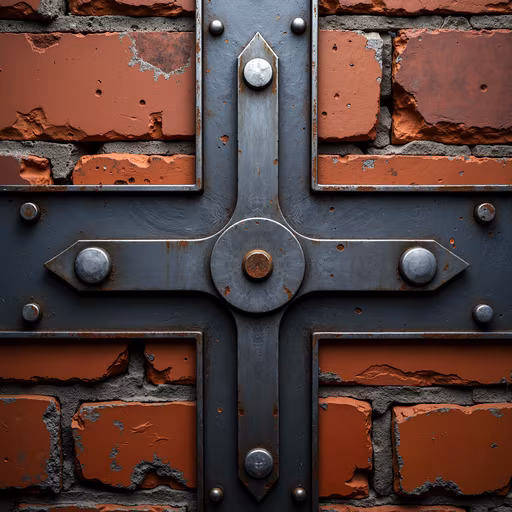 Rusty Metal Door