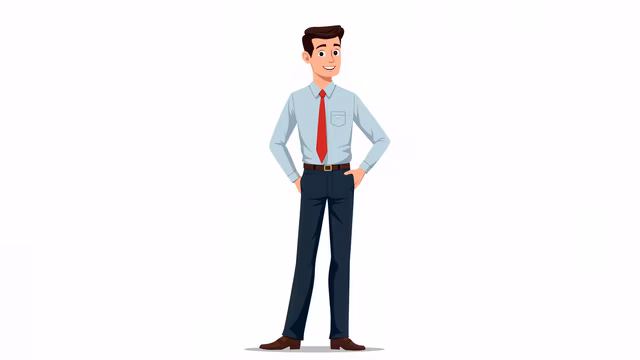 Businessman Cartoon Illustration