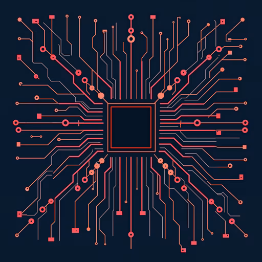 Circuit Board Illustration