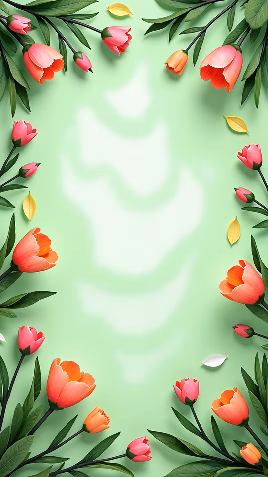 Floral Frame