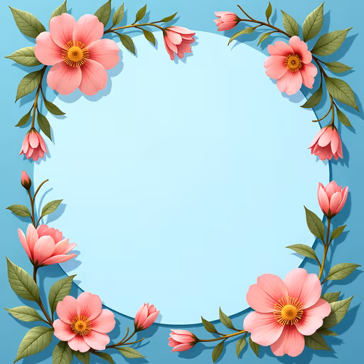 Floral Frame