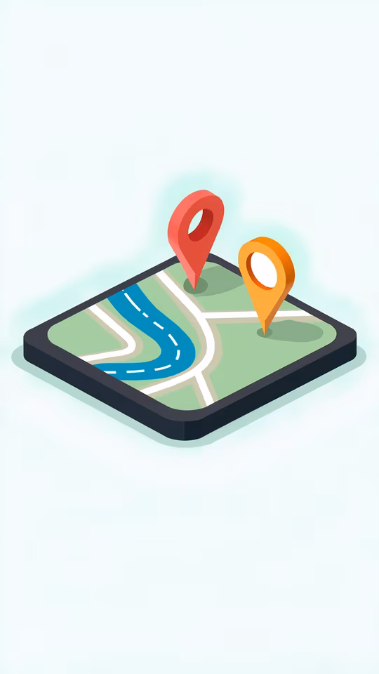 GPS Navigation Illustration
