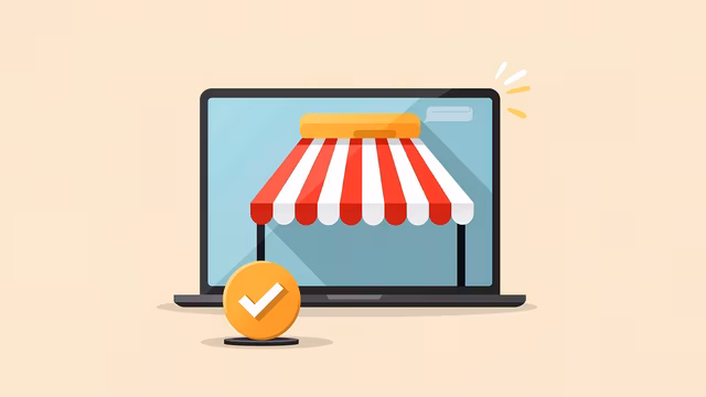 Online Store Illustration
