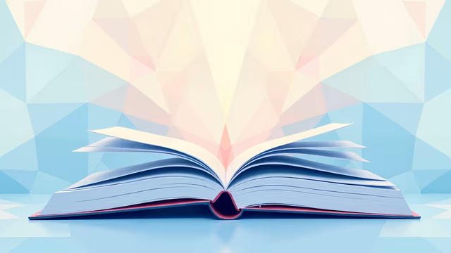 Open Book Illustration