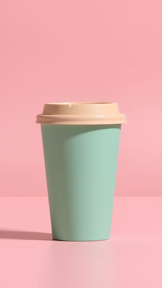 Pastel Mint Cup